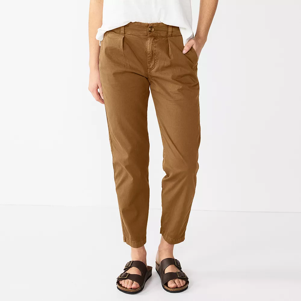 Women's Sonoma Goods For Life® High-Rise Utility Capris 3 Women's Sonoma Goods For Life® High-Rise Utility Capris - Image 3