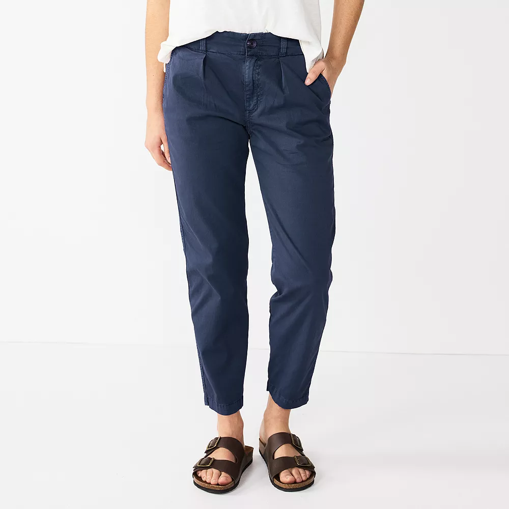 Women's Sonoma Goods For Life® High-Rise Utility Capris 4 Women's Sonoma Goods For Life® High-Rise Utility Capris - Image 4