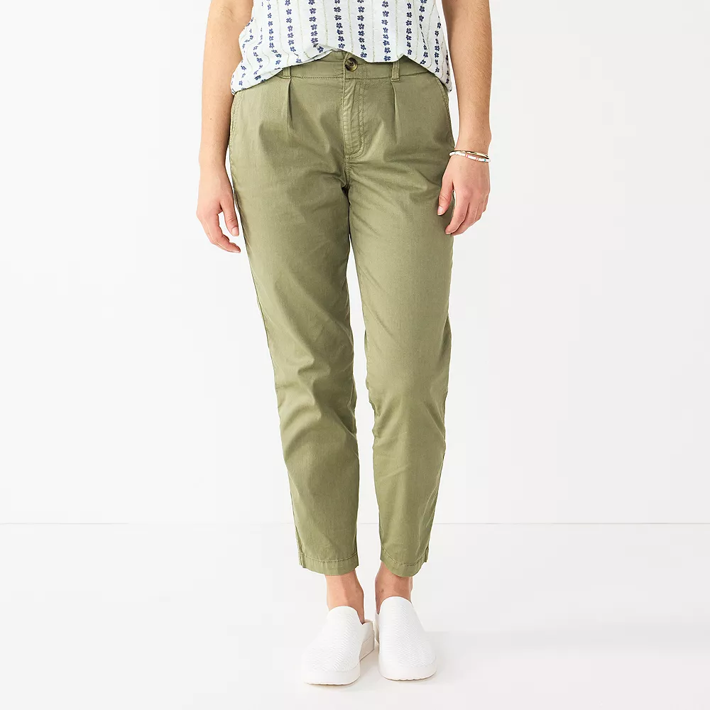 Women's Sonoma Goods For Life® High-Rise Utility Capris 1 Women's Sonoma Goods For Life® High-Rise Utility Capris