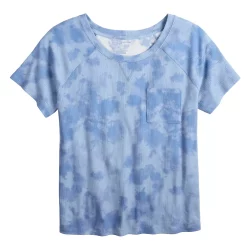 Women's Sonoma Goods For Life® Essential Short Sleeve Pajama Top -True Fit Shop 5553510 ALT5