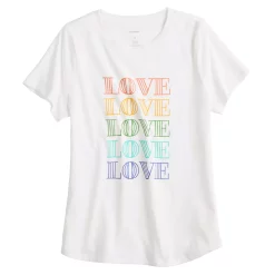 Women's Sonoma Goods For Life® Pride Graphic Tee 5 Women's Sonoma Goods For Life® Pride Graphic Tee -True Fit Shop 5557701 ALT5