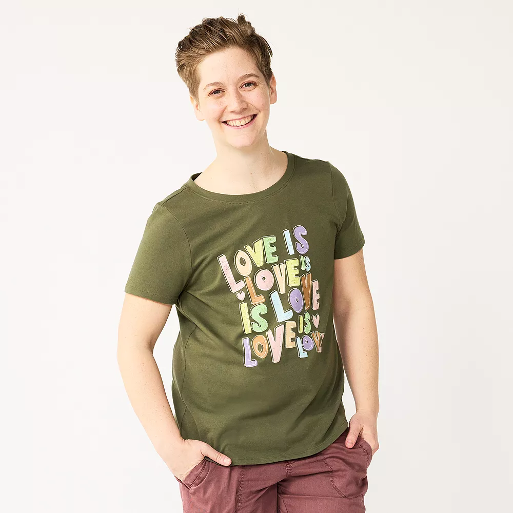 Women's Sonoma Goods For Life® Pride Graphic Tee 1 Women's Sonoma Goods For Life® Pride Graphic Tee