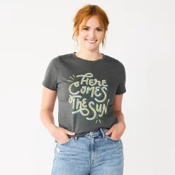 Women's Sonoma Goods For Life® Summer Graphic Tees -True Fit Shop 5558324 Here Comes The Sun