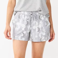 Women's Sonoma Goods For Life® Essential Pajama Shorts 9 Women's Sonoma Goods For Life® Essential Pajama Shorts -True Fit Shop 5558710 Gray Moon