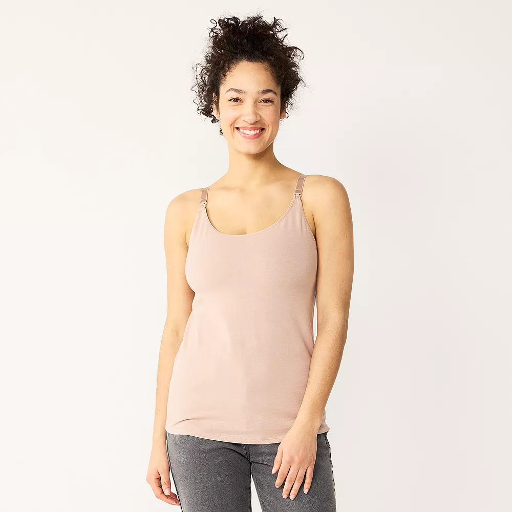 Maternity Sonoma Goods For Life® Nursing Shelf Cami 2 Maternity Sonoma Goods For Life® Nursing Shelf Cami - Image 2