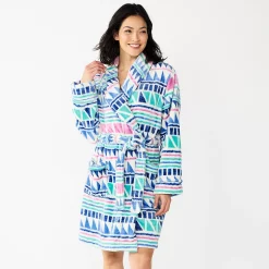 Women's Sonoma Goods For Life® Short Plush Robe 21 Women's Sonoma Goods For Life® Short Plush Robe -True Fit Shop 5574694 Multi Geo