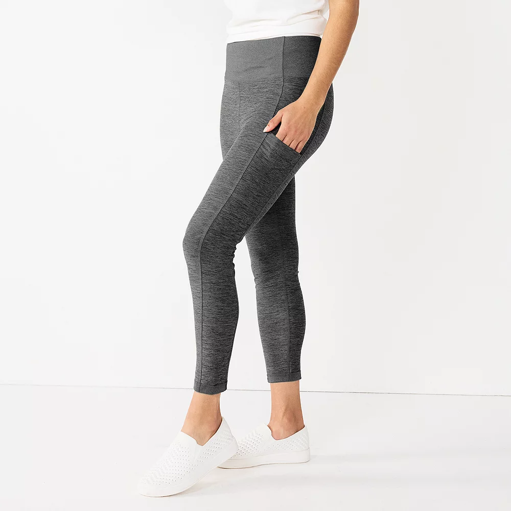 Women's Sonoma Goods For Life® Weekender High-Waisted 7/8 Leggings 2 Women's Sonoma Goods For Life® Weekender High-Waisted 7/8 Leggings - Image 2