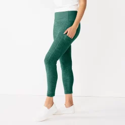 Women's Sonoma Goods For Life® Weekender High-Waisted 7/8 Leggings 11 Women's Sonoma Goods For Life® Weekender High-Waisted 7/8 Leggings -True Fit Shop 5576868 Lagoon