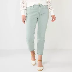 Women's Sonoma Goods For Life® High-Waisted Boyfriend Jeans 14 Women's Sonoma Goods For Life® High-Waisted Boyfriend Jeans -True Fit Shop 5582926 Sage