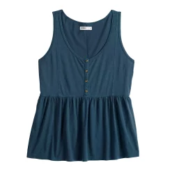 Women's Sonoma Goods For Life® Button Utility Tank -True Fit Shop 5583719 ALT5