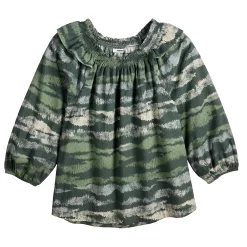 Women's Sonoma Goods For Life® Ruffle Shoulder Peasant Top -True Fit Shop 5584039 ALT5