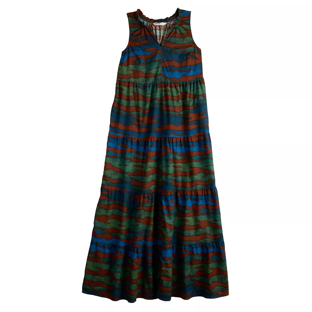 Women's Sonoma Goods For Life® Tiered Maxi Dress 7 Women's Sonoma Goods For Life® Tiered Maxi Dress - Image 7