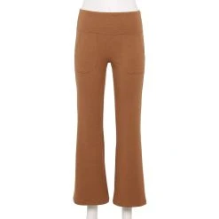 Women's Sonoma Goods For Life® High-Waisted Flare Leggings 11 Women's Sonoma Goods For Life® High-Waisted Flare Leggings -True Fit Shop 5587326 Brown