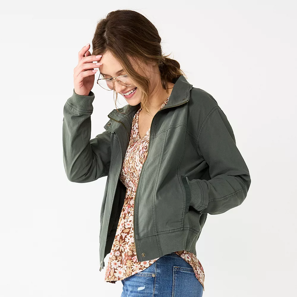 Women's Sonoma Goods For Life® Shrunken Jacket 1 Women's Sonoma Goods For Life® Shrunken Jacket