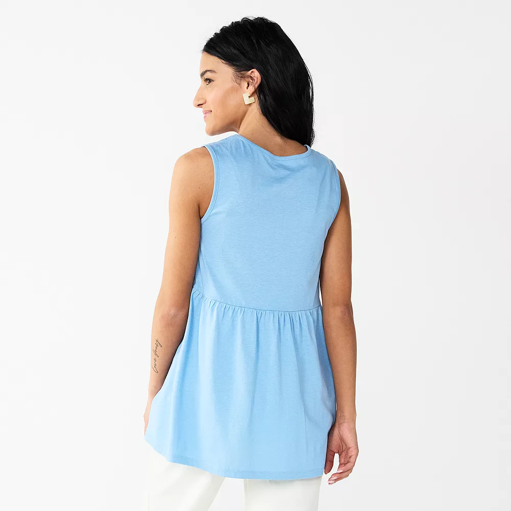 Maternity Sonoma Goods For Life® Swing Babydoll Top 4 Maternity Sonoma Goods For Life® Swing Babydoll Top - Image 4