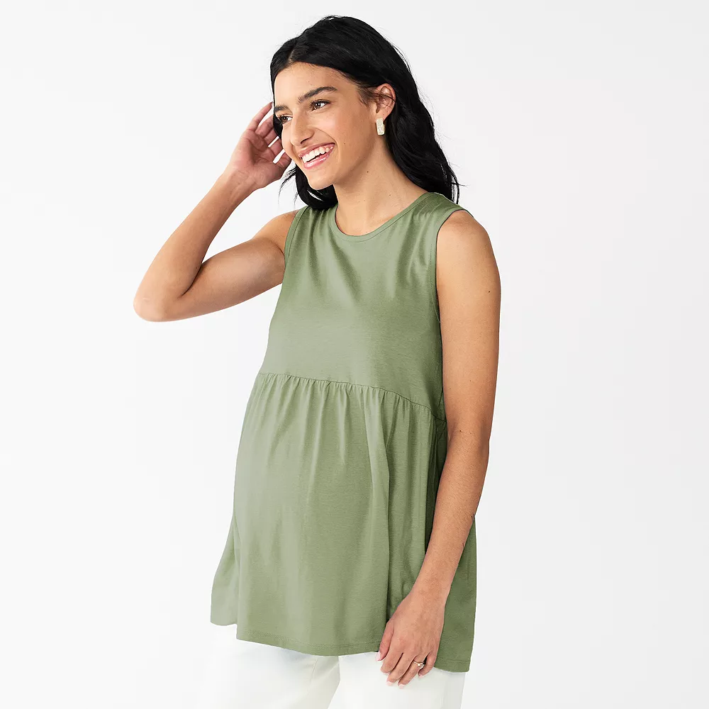 Maternity Sonoma Goods For Life® Swing Babydoll Top 2 Maternity Sonoma Goods For Life® Swing Babydoll Top - Image 2