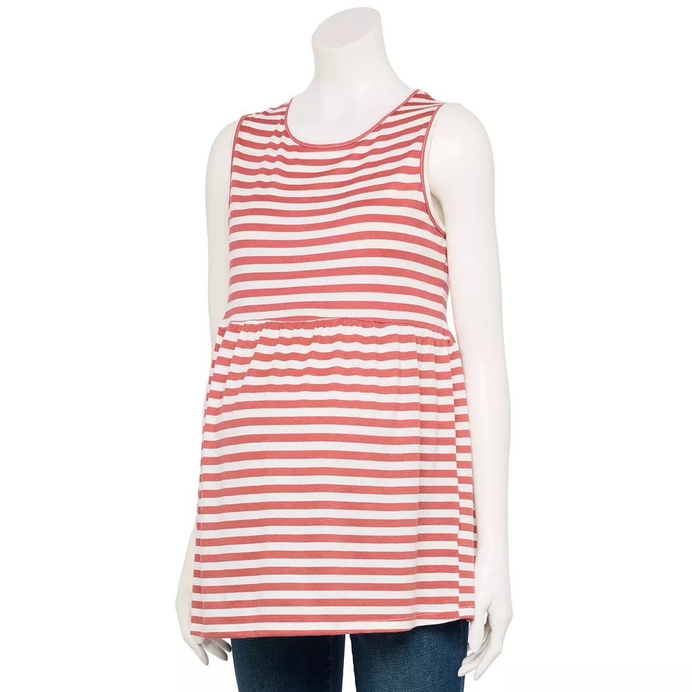 Maternity Sonoma Goods For Life® Swing Babydoll Top 1 Maternity Sonoma Goods For Life® Swing Babydoll Top