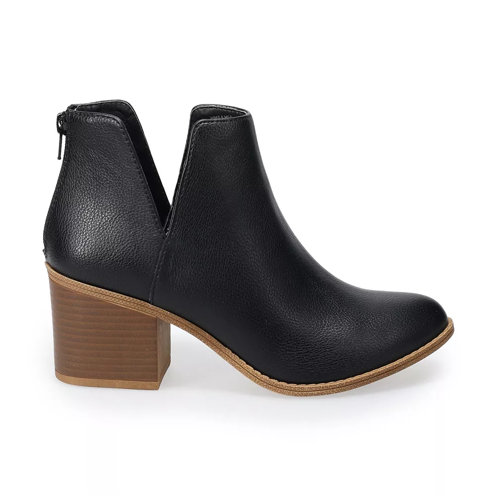 Sonoma Goods For Life® Donkey Women's Western Dip Ankle Boots 2 Sonoma Goods For Life® Donkey Women's Western Dip Ankle Boots - Image 2