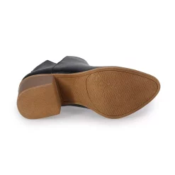 Sonoma Goods For Life® Donkey Women's Western Dip Ankle Boots 8 Sonoma Goods For Life® Donkey Women's Western Dip Ankle Boots -True Fit Shop 5592173 ALT3