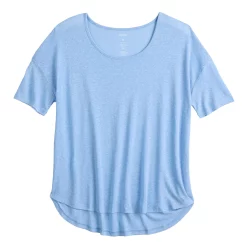 Women's Sonoma Goods For Life® Relaxed Scoopneck Tee -True Fit Shop 5596588 ALT5
