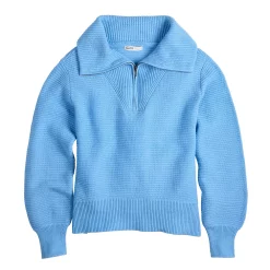 Women's Sonoma Goods For Life® Cozy Quarter-Zip Sweater -True Fit Shop 5597622 ALT5