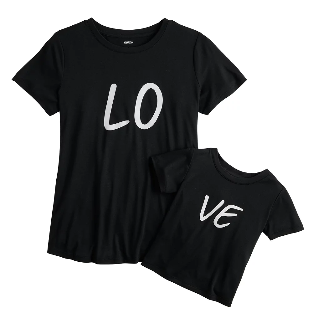 Maternity Sonoma Goods For Life® Mommy & Me Graphic Tee Set 3 Maternity Sonoma Goods For Life® Mommy & Me Graphic Tee Set - Image 3