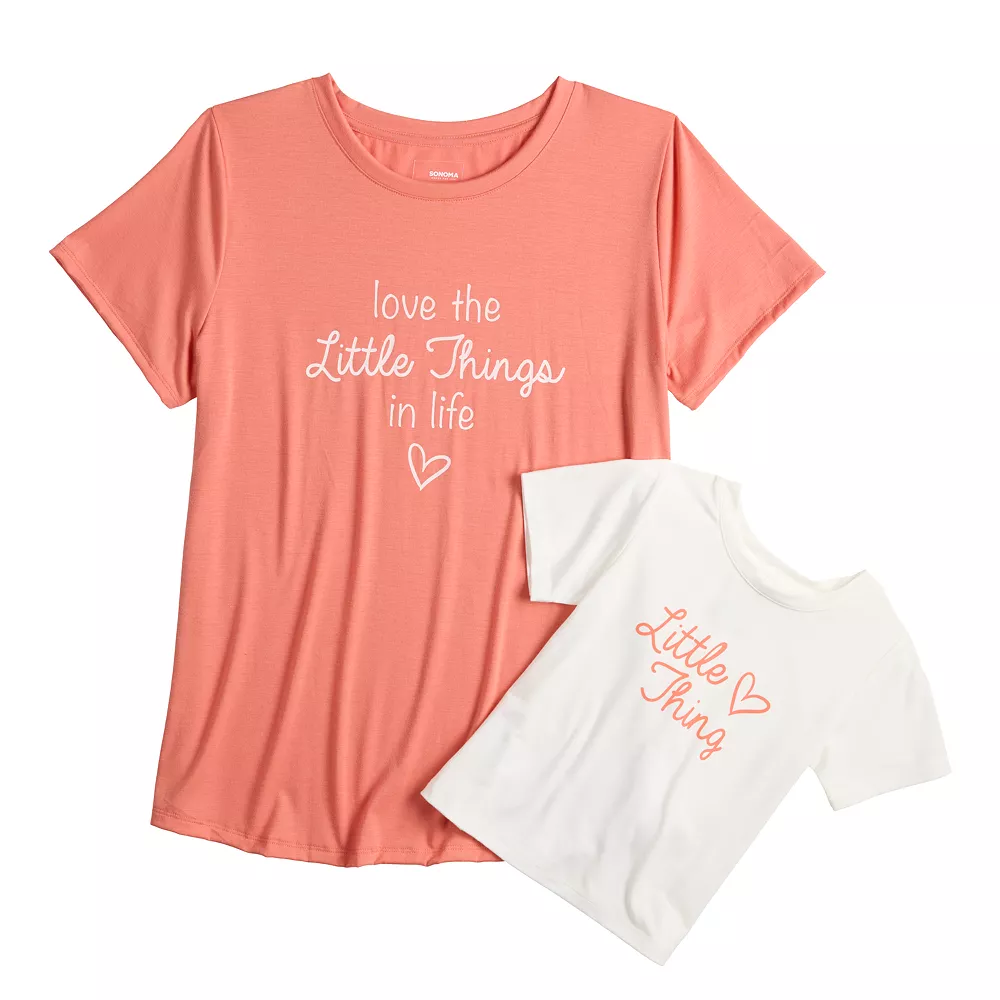 Maternity Sonoma Goods For Life® Mommy & Me Graphic Tee Set 6 Maternity Sonoma Goods For Life® Mommy & Me Graphic Tee Set - Image 6