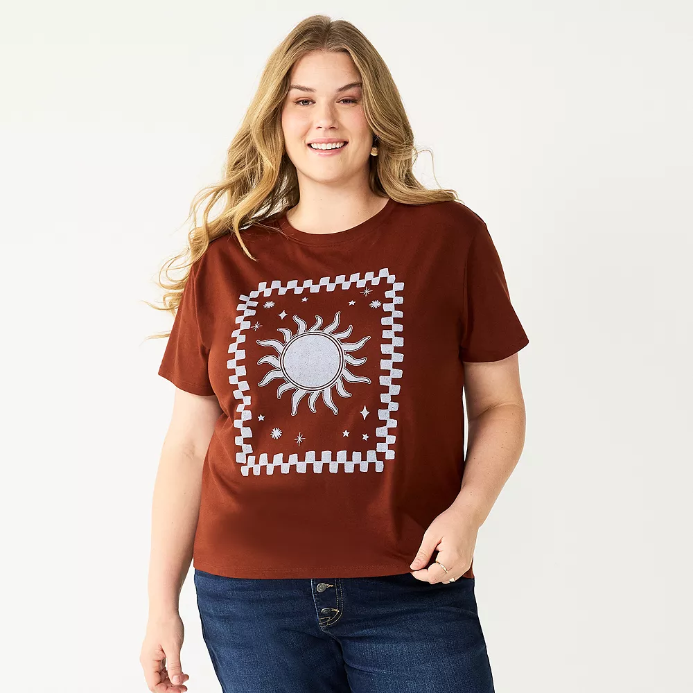 Plus Size Sonoma Goods For Life® Relaxed Graphic Tee 4 Plus Size Sonoma Goods For Life® Relaxed Graphic Tee - Image 4