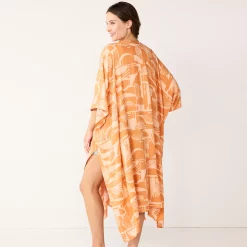 Women's Sonoma Goods For Life® Geo Tacked Ruana -True Fit Shop 5614891 ALT