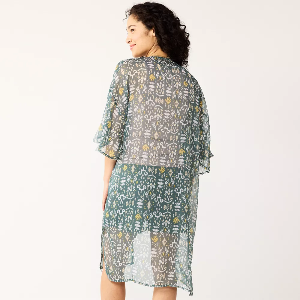 Women's Sonoma Goods For Life® Ikat Kimono 3 Women's Sonoma Goods For Life® Ikat Kimono - Image 3