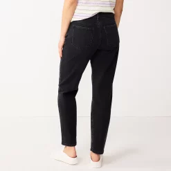 Women's Sonoma Goods For Life® Ultra High Rise Vintage-styled Straight-Leg Jeans 12 Women's Sonoma Goods For Life® Ultra High Rise Vintage-styled Straight-Leg Jeans -True Fit Shop 5616387 ALT