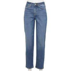 Women's Sonoma Goods For LifeĀ® Ultra High Rise Vintage-styled Straight-Leg Jeans