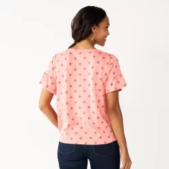 Women's Sonoma Goods For Life® Ruffled Babydoll Top 14 Women's Sonoma Goods For Life® Ruffled Babydoll Top -True Fit Shop 5665750 ALT