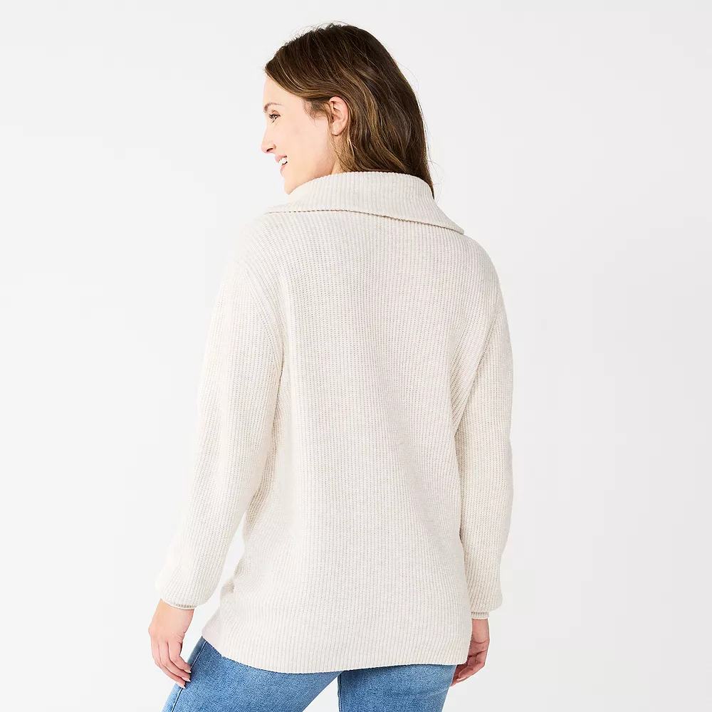 Maternity Sonoma Goods For Life® Nursing Henley Sweater 4 Maternity Sonoma Goods For Life® Nursing Henley Sweater - Image 4