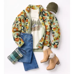 Women's Sonoma Goods For Life® Mockneck Waffle Top -True Fit Shop 5672315 ALT2