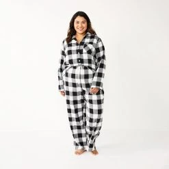 Plus Size Sonoma Goods For Life® Flannel Pajama Shirt & Pajama Pants Sleep Set 11 Plus Size Sonoma Goods For Life® Flannel Pajama Shirt & Pajama Pants Sleep Set -True Fit Shop 5677717 ALT2