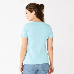 Women's Sonoma Goods For Life® Short Sleeve Christmas Graphic Tee -True Fit Shop 5686036 ALT