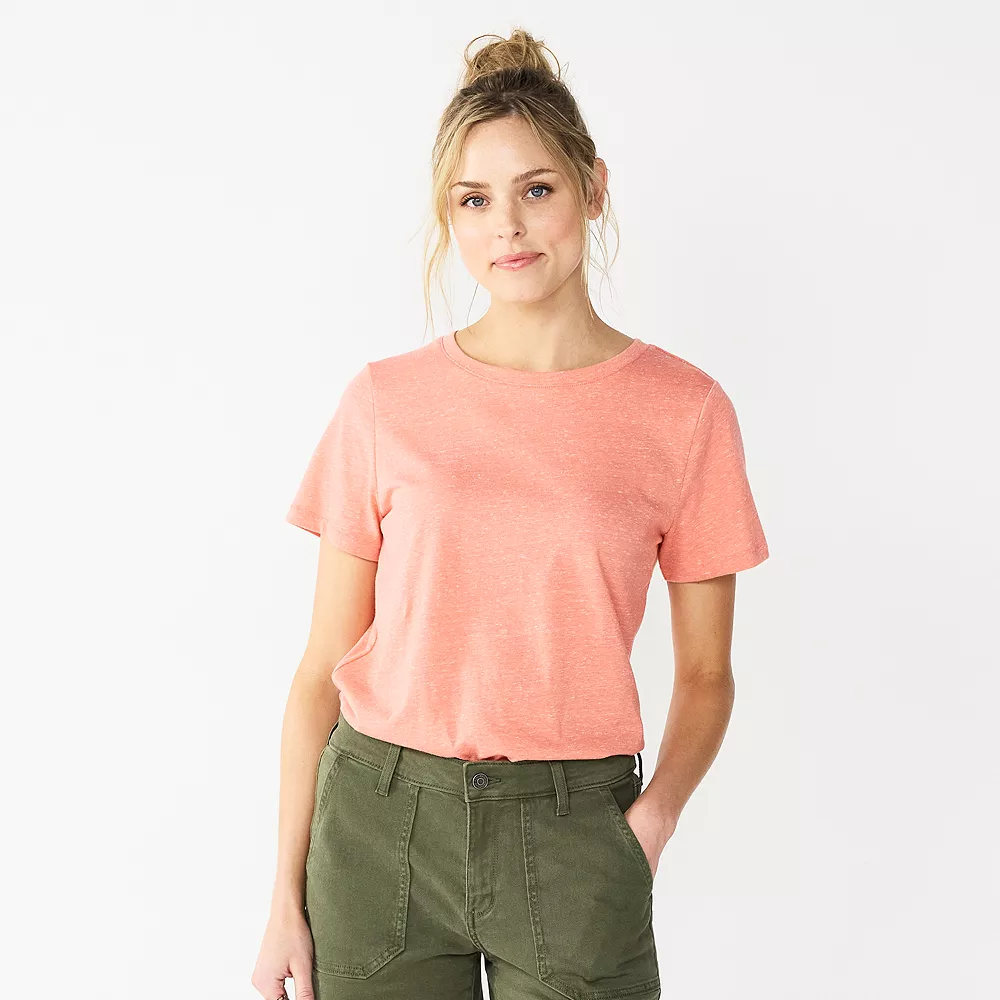 Women's Tall Sonoma Goods For Life® Essential Crewneck Tee 36 Women's Tall Sonoma Goods For Life® Essential Crewneck Tee - Image 36