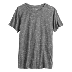 Women's Tall Sonoma Goods For Life® Essential Crewneck Tee 68 Women's Tall Sonoma Goods For Life® Essential Crewneck Tee -True Fit Shop 5686288 Dark Gray Texture