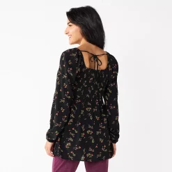 Maternity Sonoma Goods For Life® Smocked Bodice Empire Top 11 Maternity Sonoma Goods For Life® Smocked Bodice Empire Top -True Fit Shop 5686595 ALT