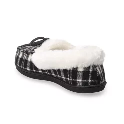Women's Sonoma Goods For Life® Plaid Felt Moccasin 9 Women's Sonoma Goods For Life® Plaid Felt Moccasin -True Fit Shop 5696690 ALT2