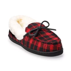 Women's Sonoma Goods For LifeĀ® Plaid Felt Moccasin