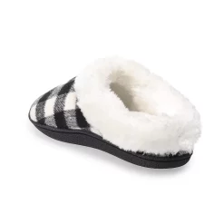 Women's Sonoma Goods For Life® Faux Fur Buffalo Plaid Clog Slippers 10 Women's Sonoma Goods For Life® Faux Fur Buffalo Plaid Clog Slippers -True Fit Shop 5697310 ALT2