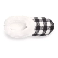 Women's Sonoma Goods For Life® Faux Fur Buffalo Plaid Clog Slippers 12 Women's Sonoma Goods For Life® Faux Fur Buffalo Plaid Clog Slippers -True Fit Shop 5697310 ALT4