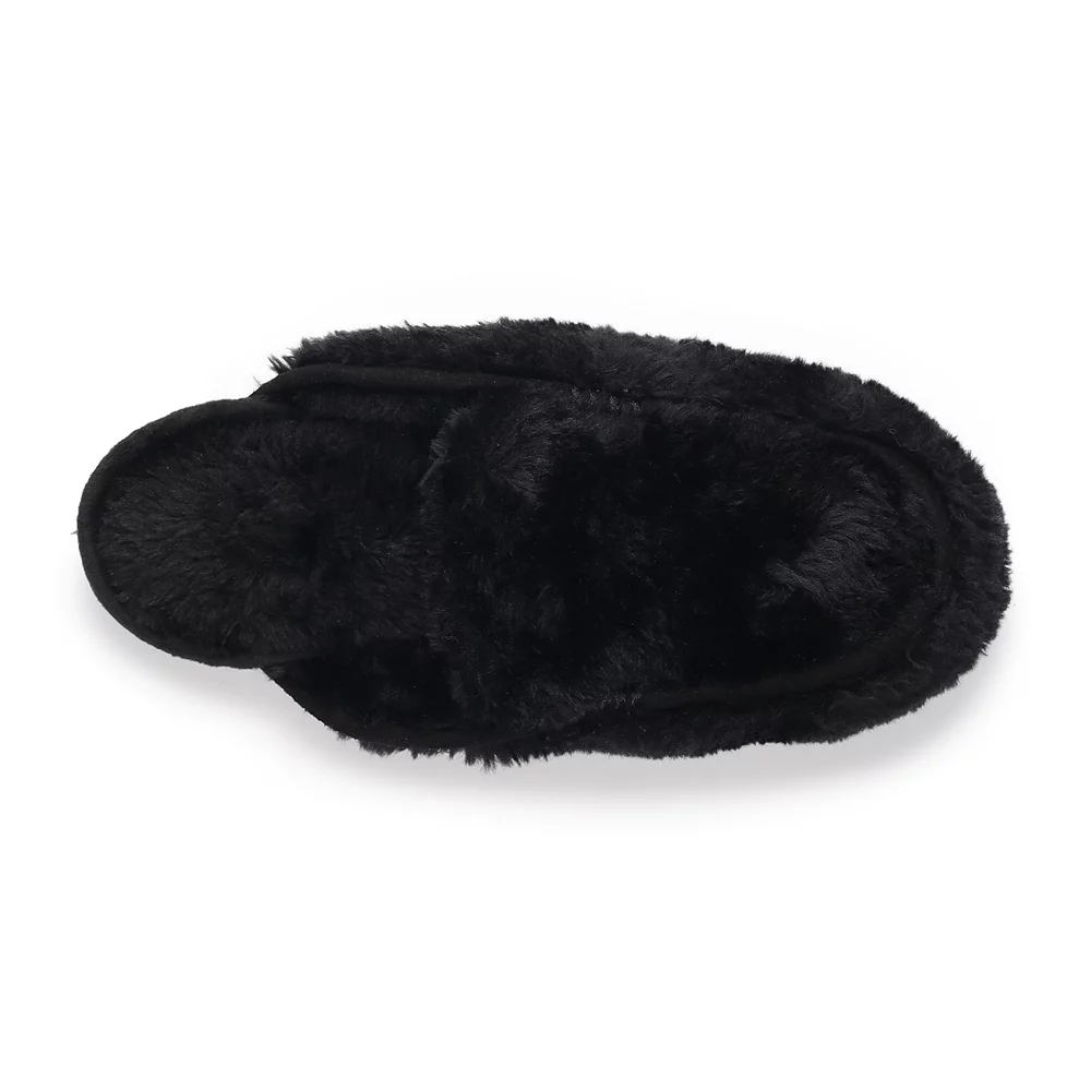 Sonoma Goods For Life® Women's Faux Fur Moccasin Slippers 7 Sonoma Goods For Life® Women's Faux Fur Moccasin Slippers - Image 7
