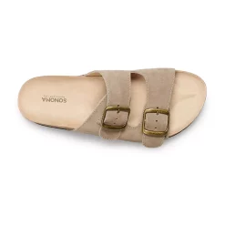 Sonoma Goods For Life® Artwork 02 Women's Suede Slide Sandals 6 Sonoma Goods For Life® Artwork 02 Women's Suede Slide Sandals -True Fit Shop 5721471 ALT3