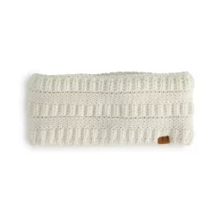Women's Sonoma Goods For Life Ottoman Stitch Lined Headband 7 Women's Sonoma Goods For Life Ottoman Stitch Lined Headband -True Fit Shop 5739653 Ivory