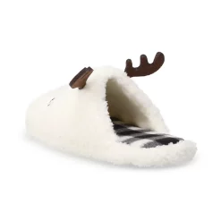 Woman's Jammies For Your Families® Reindeer Slippers -True Fit Shop 5743900 ALT2