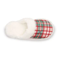 Women's Jammies For Your Families® Plaid Scruff Slippers 9 Women's Jammies For Your Families® Plaid Scruff Slippers -True Fit Shop 5743976 ALT4