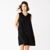 Petite Sonoma Goods For Life® Tiered Sleeveless Dress